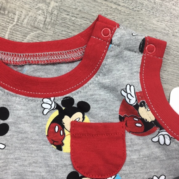 2 pc Mickey Short & Shirt set - Picture 7 of 7